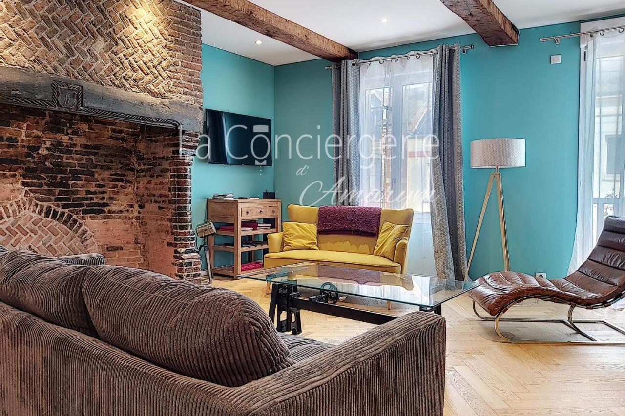Aa13 - Le Victor Hugo - Sejour D'Exception Dans Un Appartement Historique Ault Esterno foto