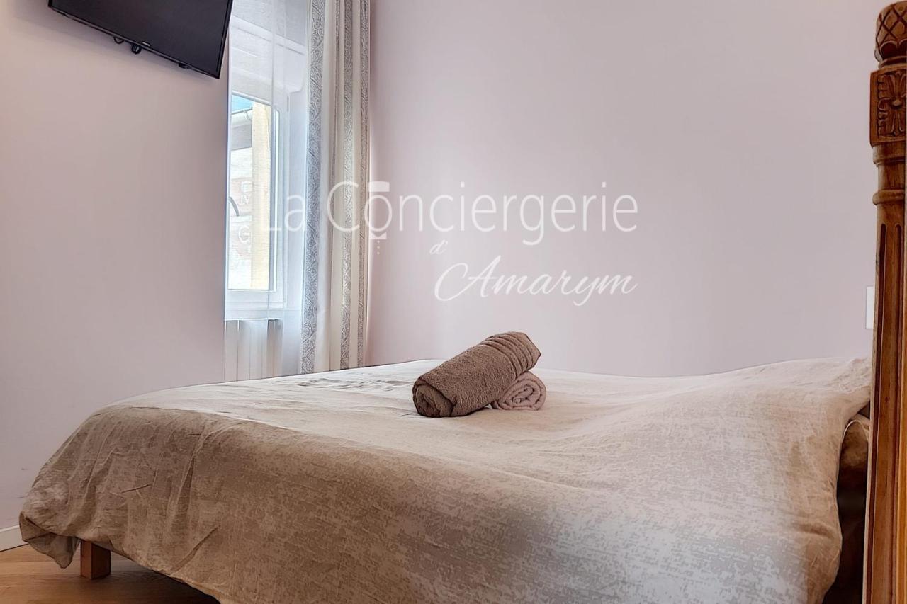 Aa13 - Le Victor Hugo - Sejour D'Exception Dans Un Appartement Historique Ault Esterno foto