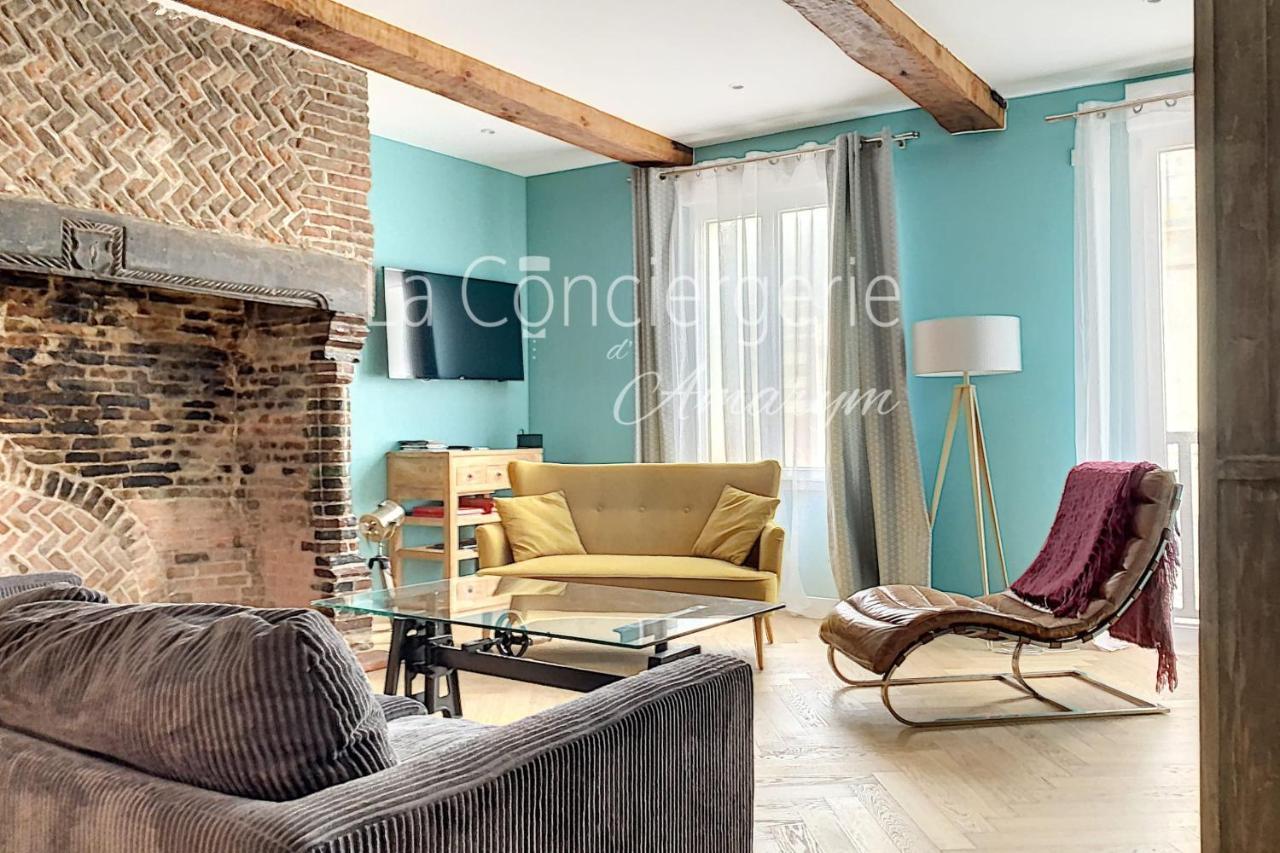 Aa13 - Le Victor Hugo - Sejour D'Exception Dans Un Appartement Historique Ault Esterno foto