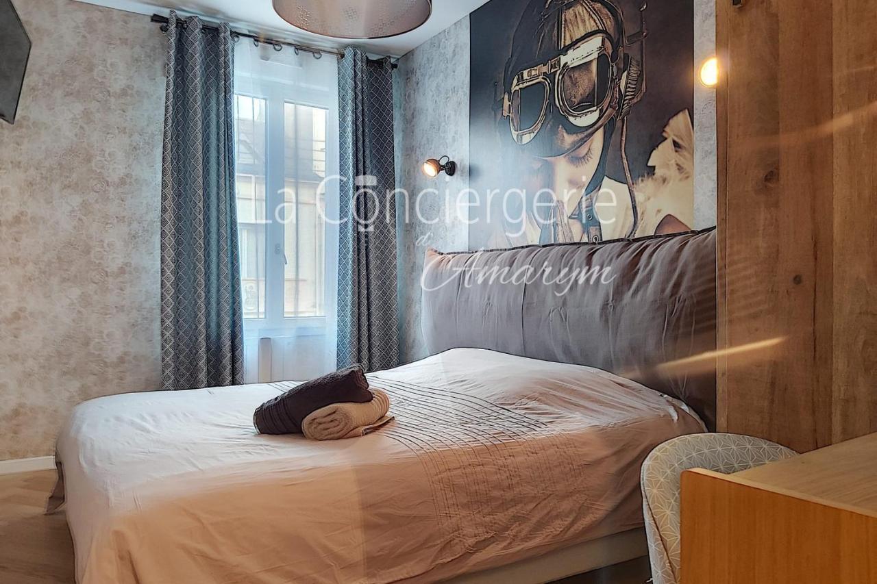 Aa13 - Le Victor Hugo - Sejour D'Exception Dans Un Appartement Historique Ault Esterno foto